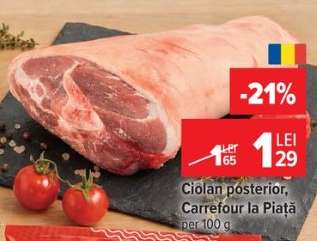 Ciolan posterior, Carrefour la Piață