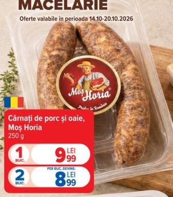 Cârnați de porc și oaie, Moș Horia