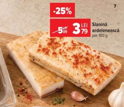 Slănină ardelenească