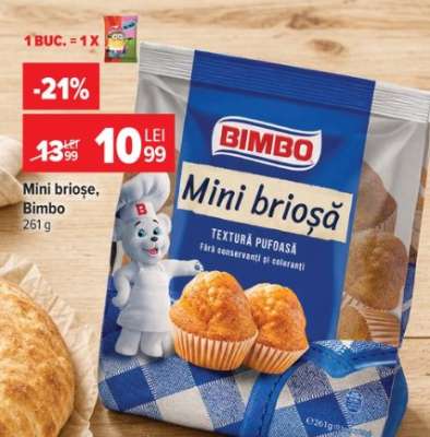 Mini brioșe, Bimbo