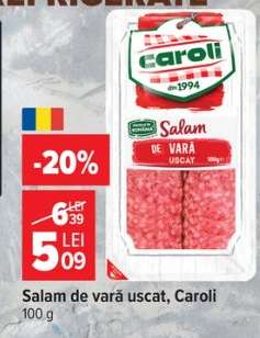 Salam de vară uscat, Caroli