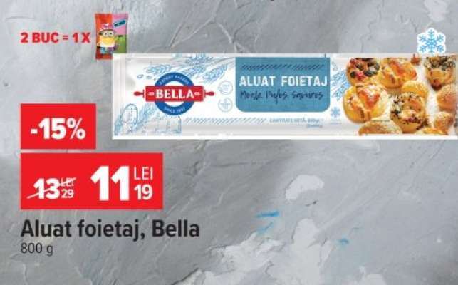 Aluat foietaj, Bella