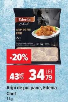 Aripi de pui pane Edenia Chef
