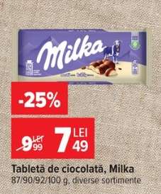 Tabletă de ciocolată Milka