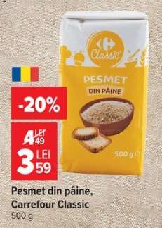 Pesmet din pâine Carrefour Classic