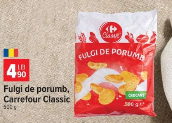 Fulgi de porumb Carrefour Classic