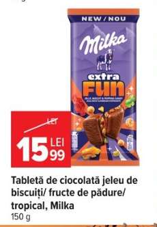 Milka Extra Fun Chocolate Tablet