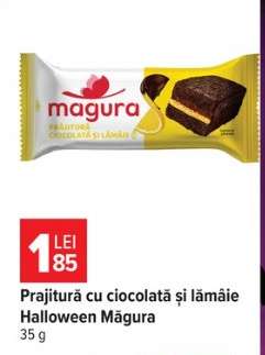 Prajitură cu ciocolată și lămâie Halloween Măgura