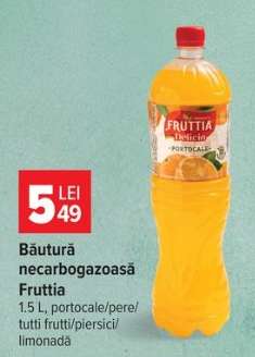 Băutură necarbogazoasă Fruttia