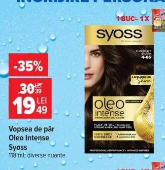 Vopsea de păr Oleo Intense Syoss