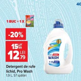 Detergent de rufe lichid, Pro Wash