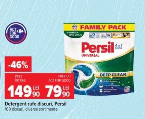 Detergent rufe discuri, Persil