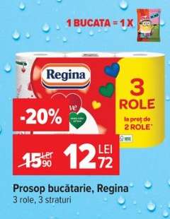 Prosop bucătărie, Regina