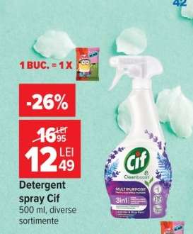 Detergent spray, Cif