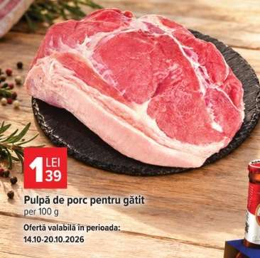 Pulpă de porc pentru gătit