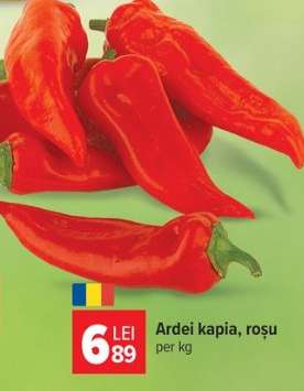 Ardei Kapia roşu