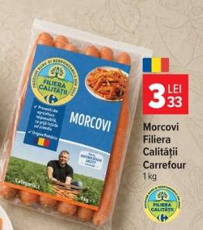 Morcovi Filiera Calității Carrefour