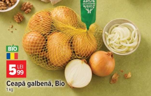 Ceapă galbenă Bio