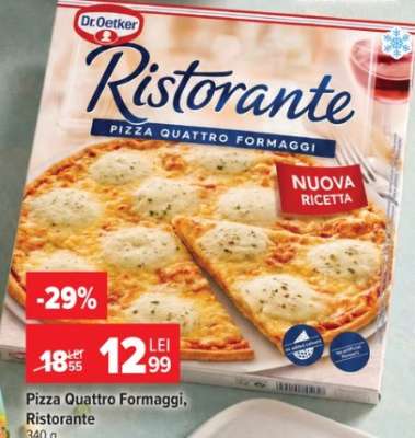 Pizza quattro formaggi Ristorante