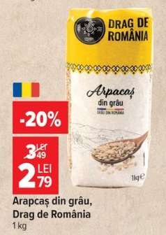 Arpacaș din grâu Drag de România