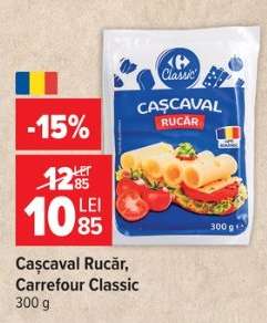 Cașcaval Rucăr Carrefour Classic