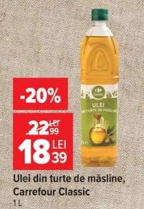 Ulei din turte de măsline, Carrefour Classic