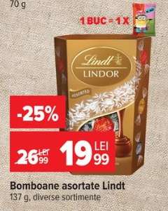 Bomboane asortate Lindt