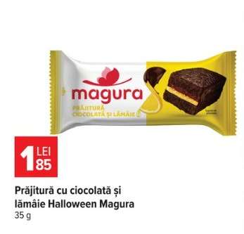 Prajitură cu ciocolată și lămâie Halloween Măgura
