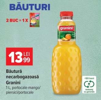 Băutură necarbogazoasă Granini