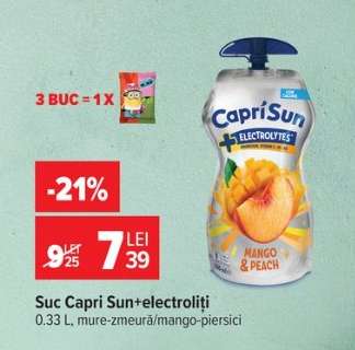 Suc Capri Sun + electroliți