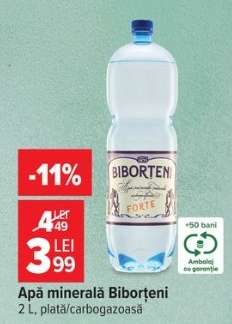 Apă minerală Biborțeni