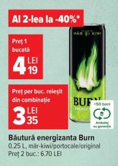 Băutură energizantă Burn