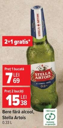 Bere fără alcool, Stella Artois