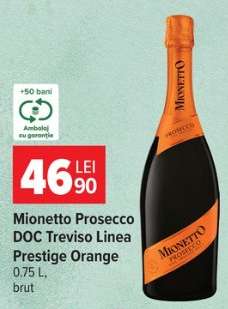 Mionetto Prosecco DOC Treviso Linea Prestige Orange