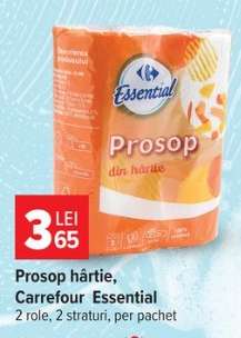 Prosop hârtie Carrefour Essential