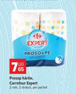 Prosop hârtie Carrefour Expert