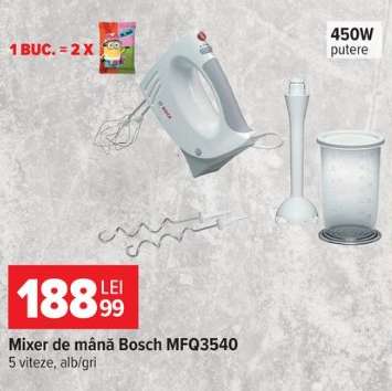 Mixer de mână Bosch MFQ3540