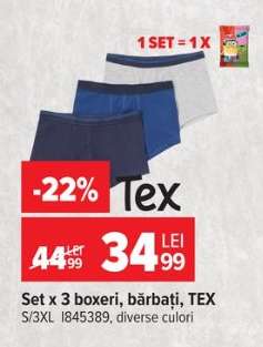 Set x 3 boxeri bărbați, TEX