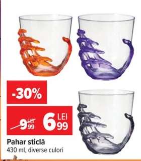 Pahar sticlă