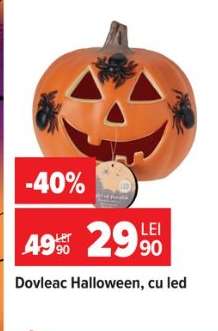 Dovleac Halloween, cu led