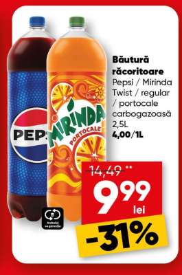Băutură răcoritoare Pepsi/Mirinda