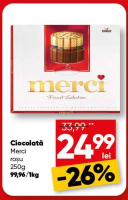 Ciocolată Merci