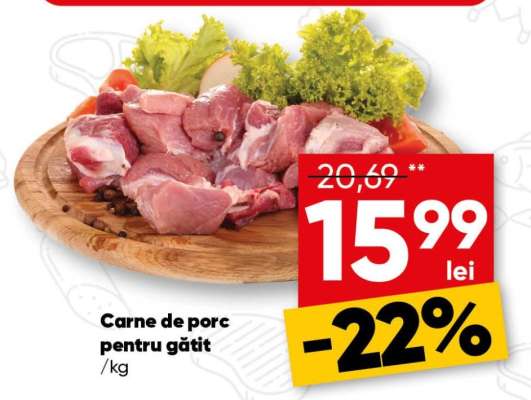 Carne de porc pentru gătit