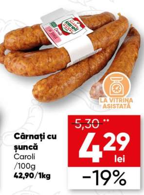 Cârnați cu șuncă, Caroli