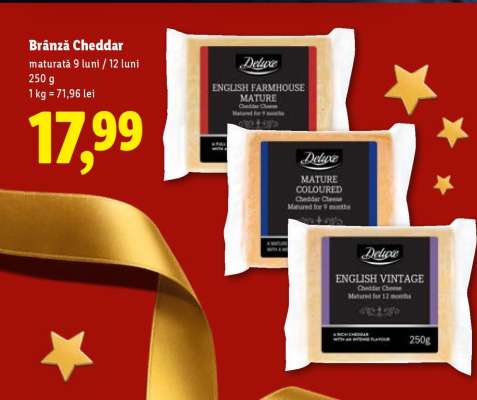 Brânză Cheddar