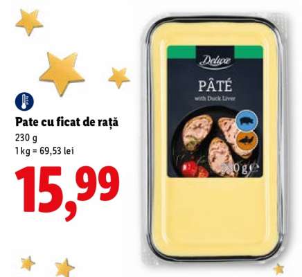 Pate cu ficat de rață