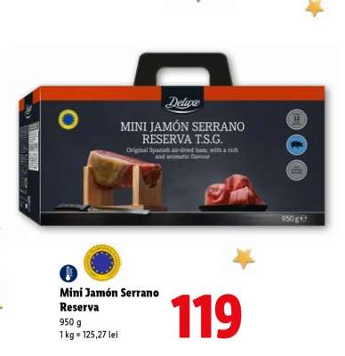 Mini Jamón Serrano Reserva