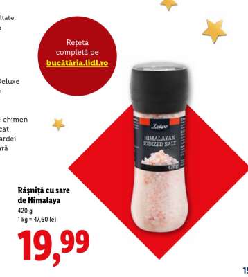 Râșniță cu sare de Himalaya