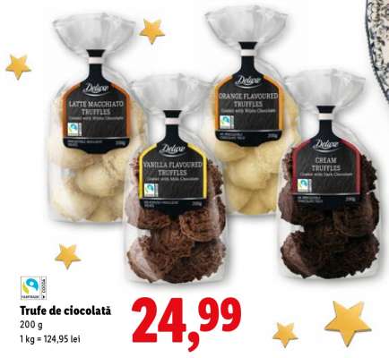 Trufe de ciocolată