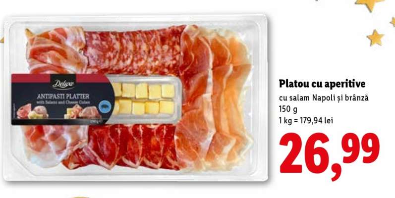 Platou cu aperitive